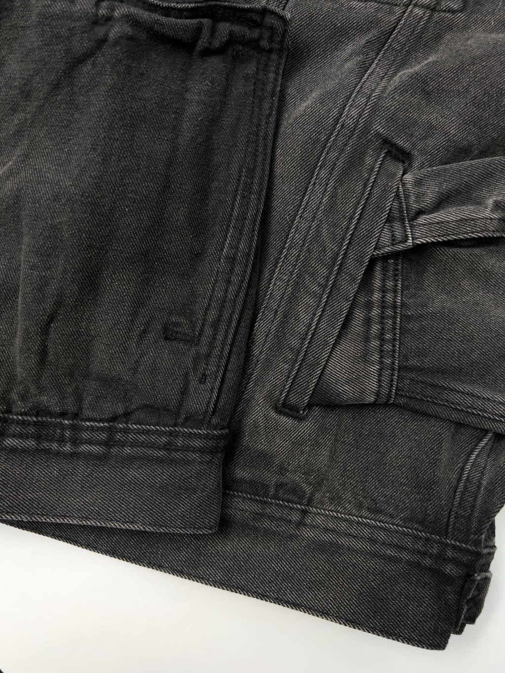 Celine Men's Spring/Autumn Solid Color Hooded Single-Breasted Long-Sleeved Denim Jacket #77716