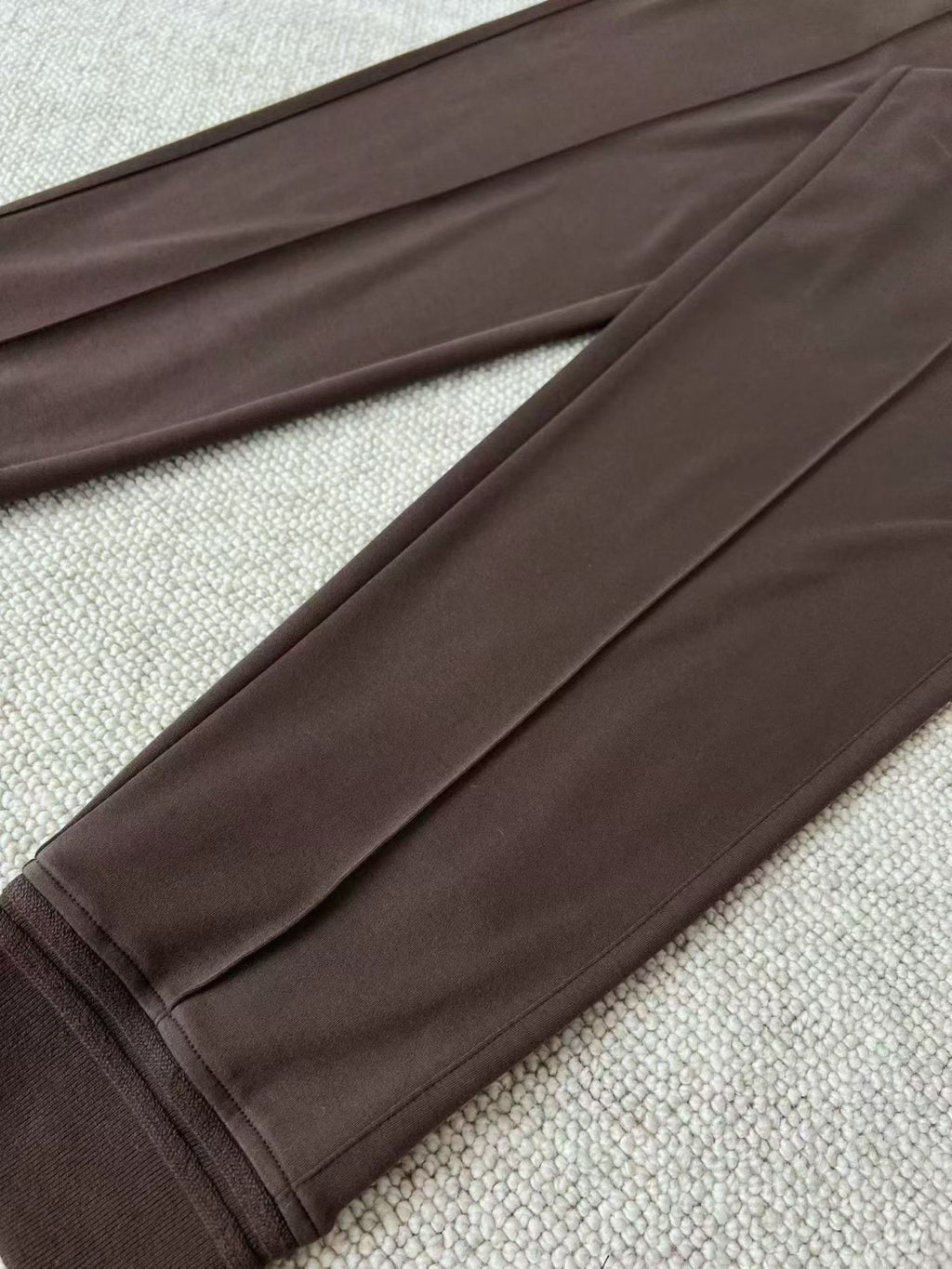 Zegna Solid Color Cotton Casual Hooded Zipper Sweatshirt and Pants #377852