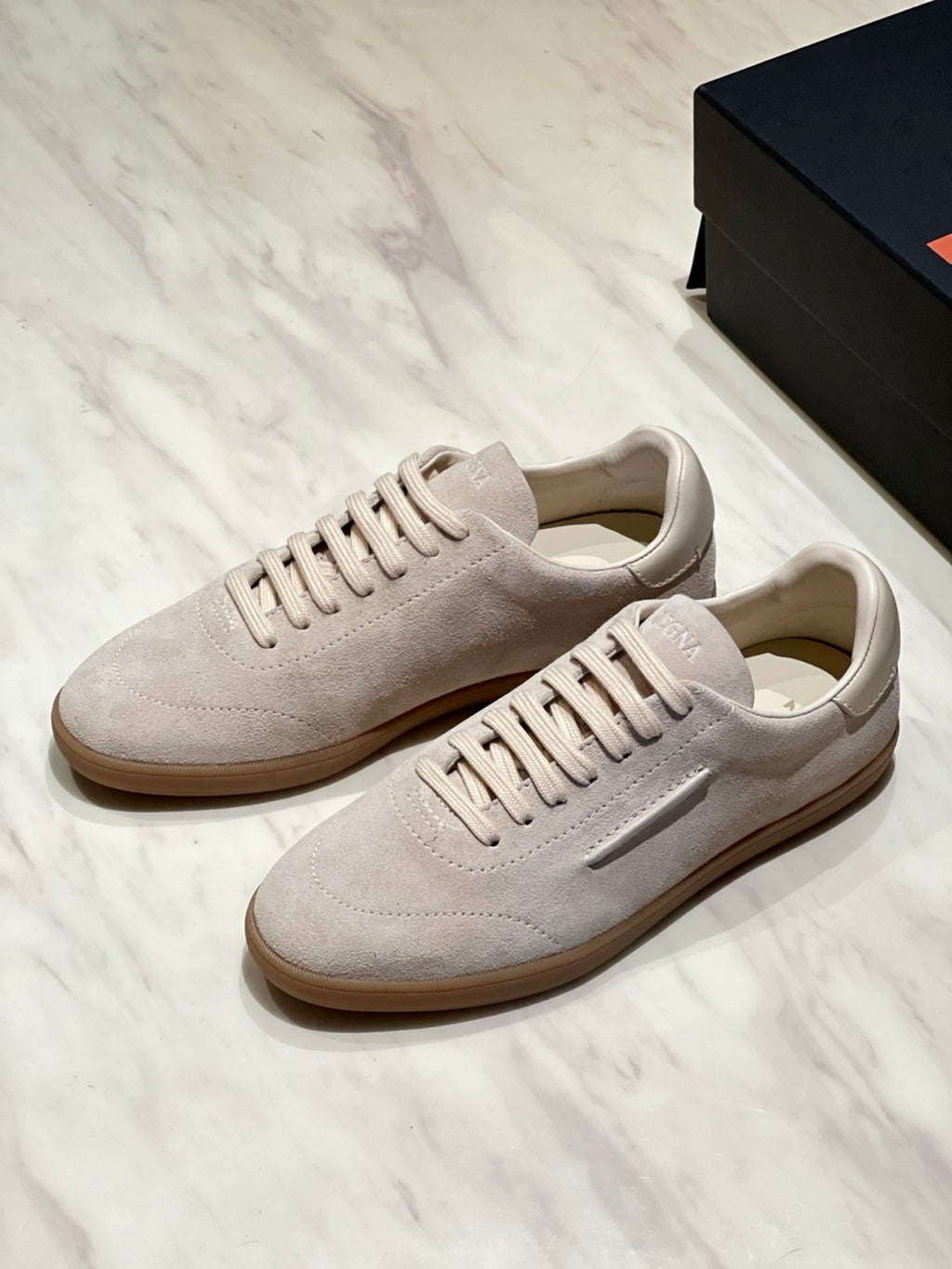 Zegna 232 Suede Sneakers #384742