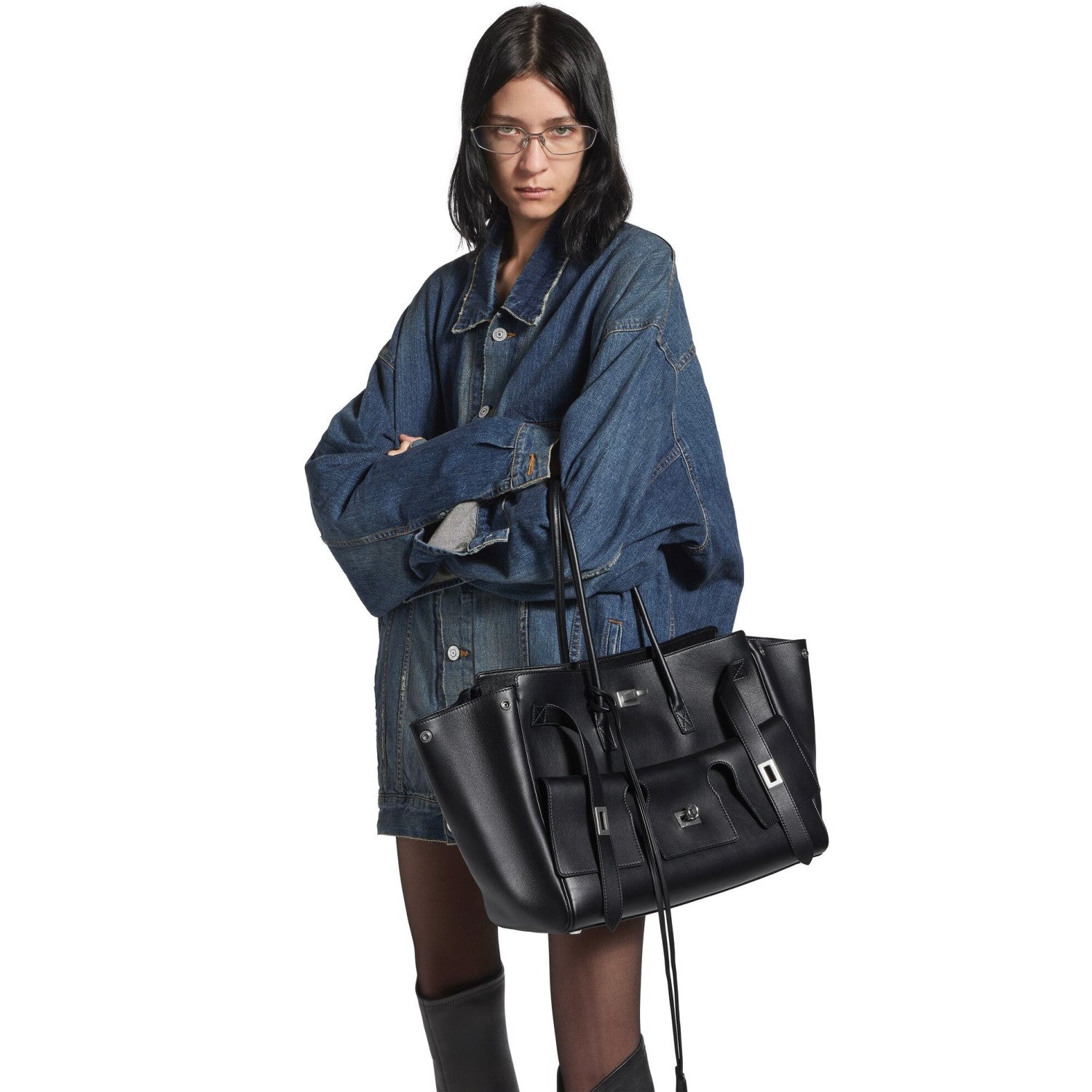 Balenciaga Bel Air Carry All Bag Medium #330123
