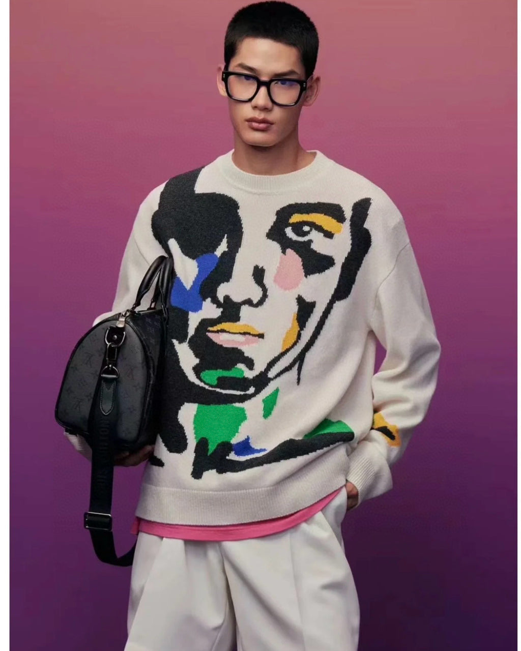 Louis Vuitton Pullover Knitted Long Sleeved Sweater #21715