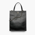 Chanel Small Shopping Bag In Calfskin With Gold-tone Hardware  Black 2026 Haute Artisanat Collection Rectangular Briefcase Bags AS6452 #197509