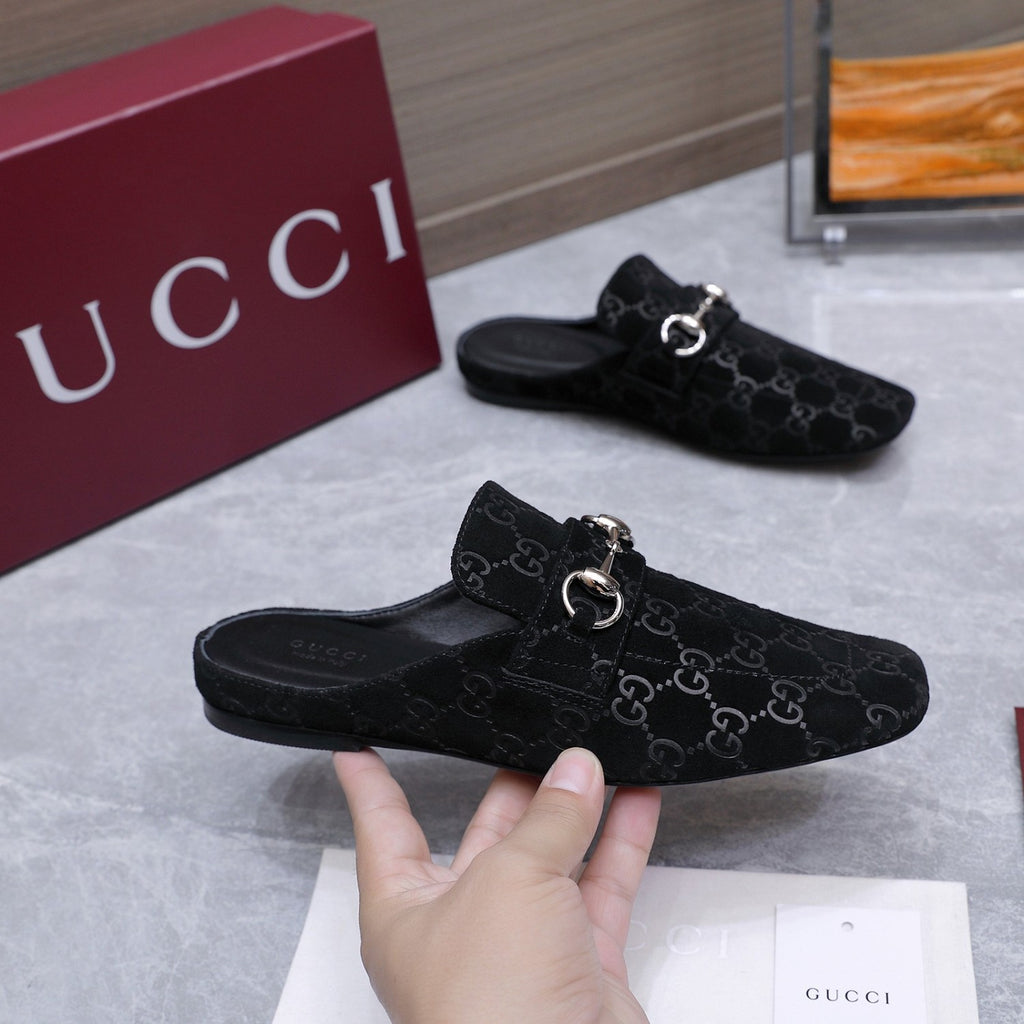 Gucci Flat Loafers Slippers #388039