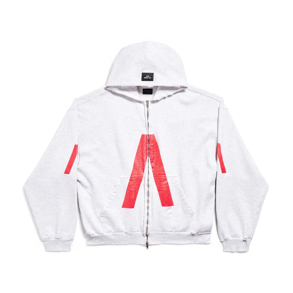 Balenciaga Men's Autumn Music Archive Series Connected Zip-up Hoodie Medium Jacket #97348