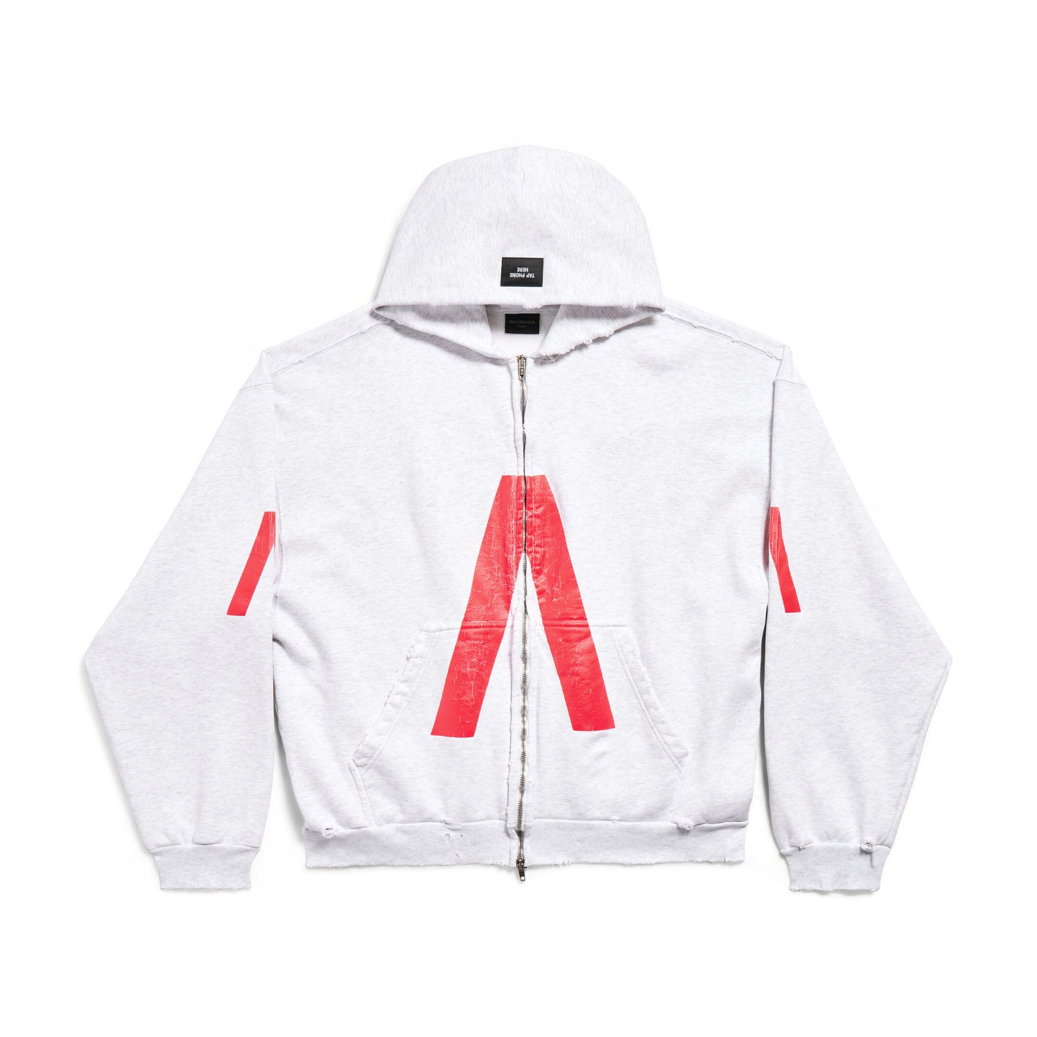 Balenciaga Men's Autumn Music Archive Series Connected Zip-up Hoodie Medium Jacket #97348
