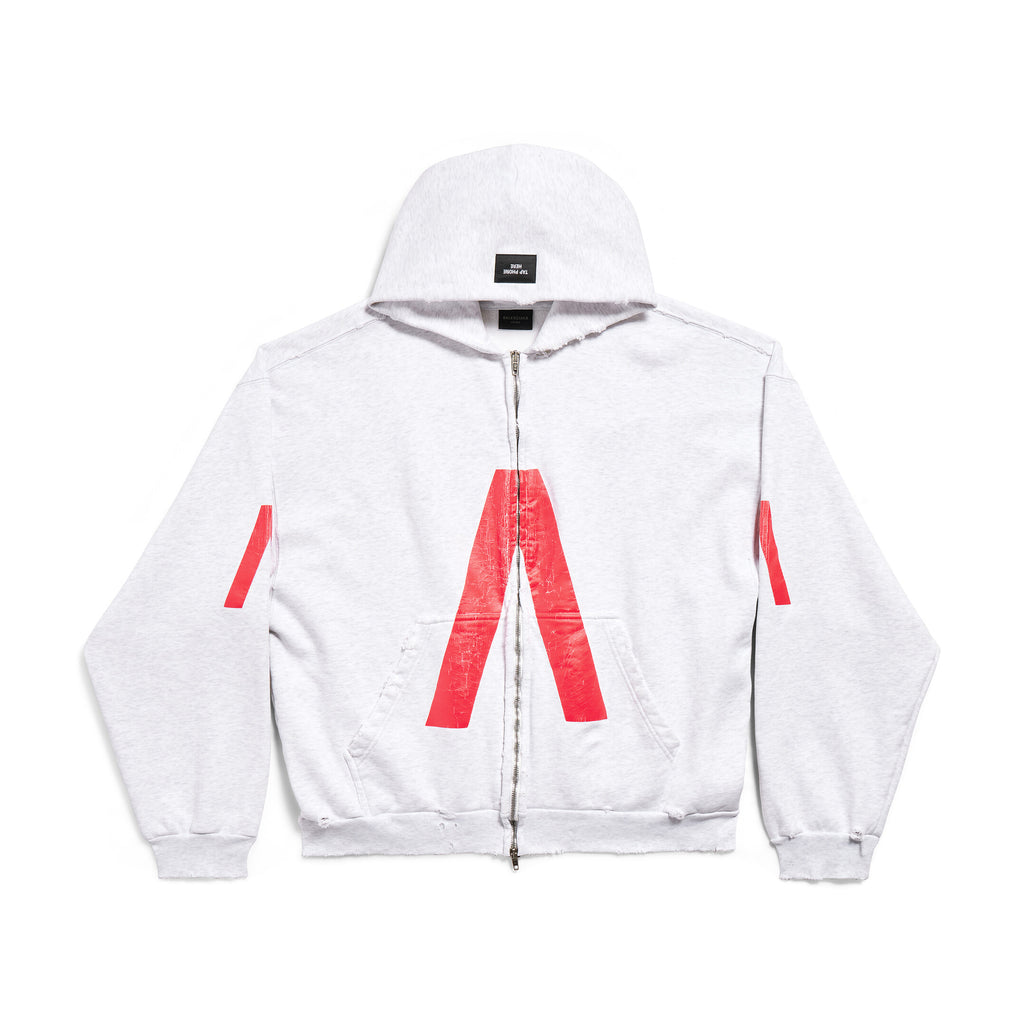 Balenciaga Men's Autumn Music Archive Series Connected Zip-up Hoodie Medium Jacket #97348