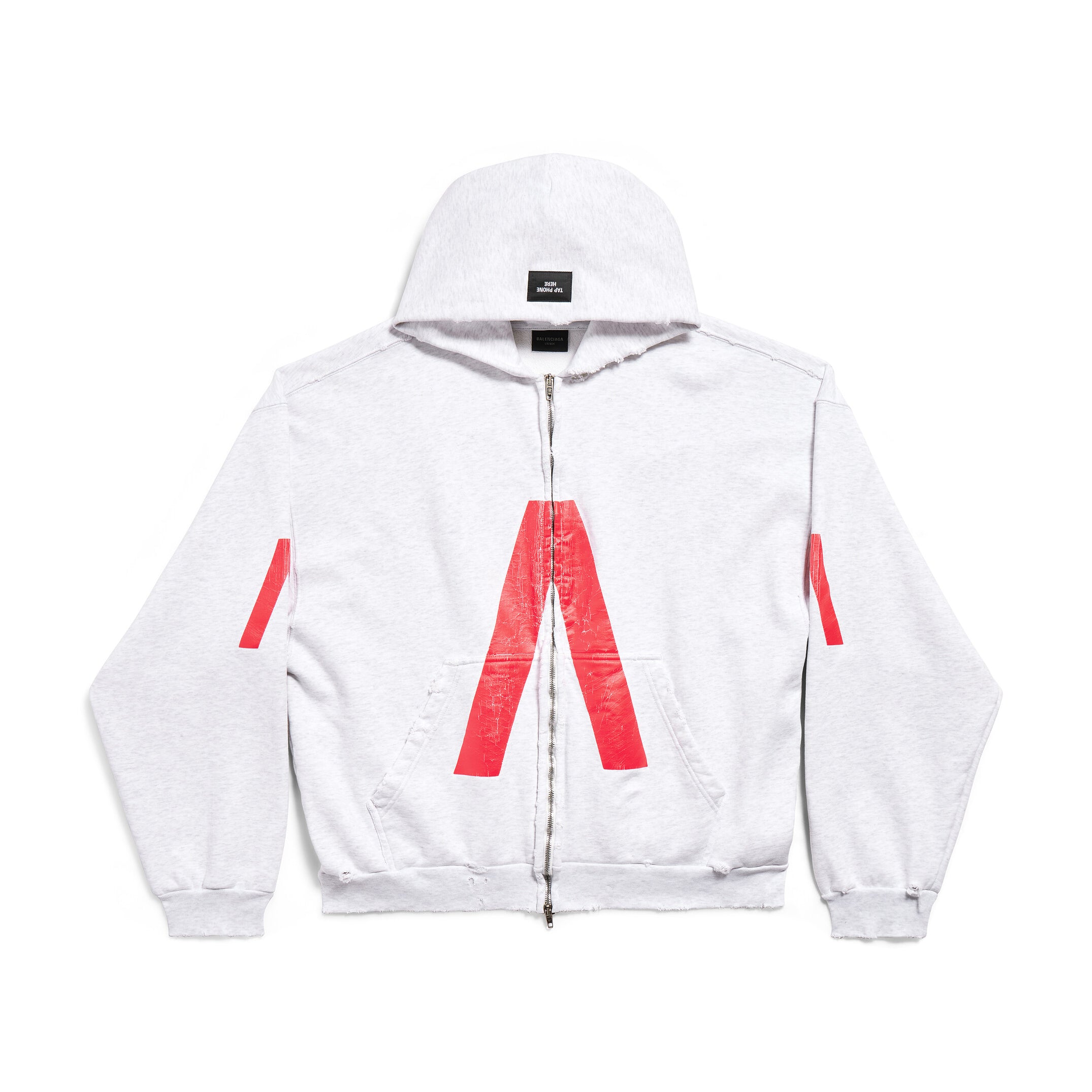 Balenciaga Men's Autumn Music Archive Series Connected Zip-up Hoodie Medium Jacket #97348