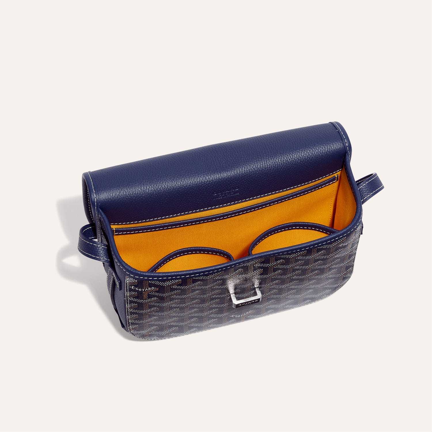 GOYARD Belvedere Bag Navy Blue Fashion Trend Logo Satchel Bag Simple Elegant Adjustable Shoulder Bags #71381