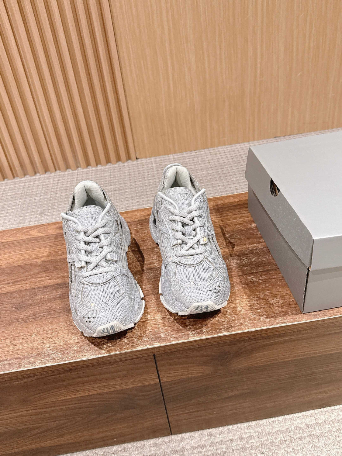 Balenciaga  Runner Sneaker With Rhinestones #333852