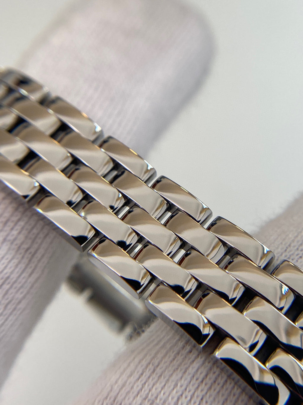 Cartier Cheetah Collection Silver Fashion Small Square Watch #96317