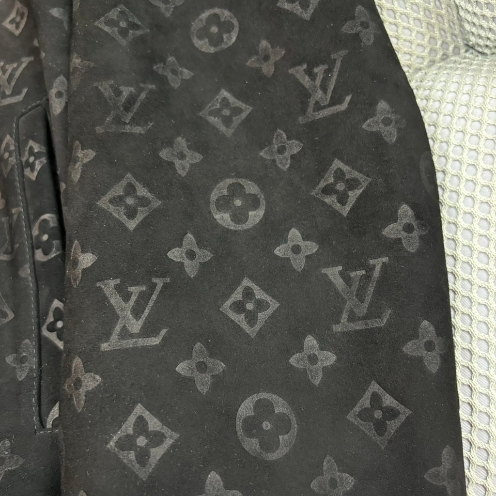 Louis Vuitton Men's Autumn and Winter Letter Printed Solid Color Zipper Long Sleeve Jacket #73149