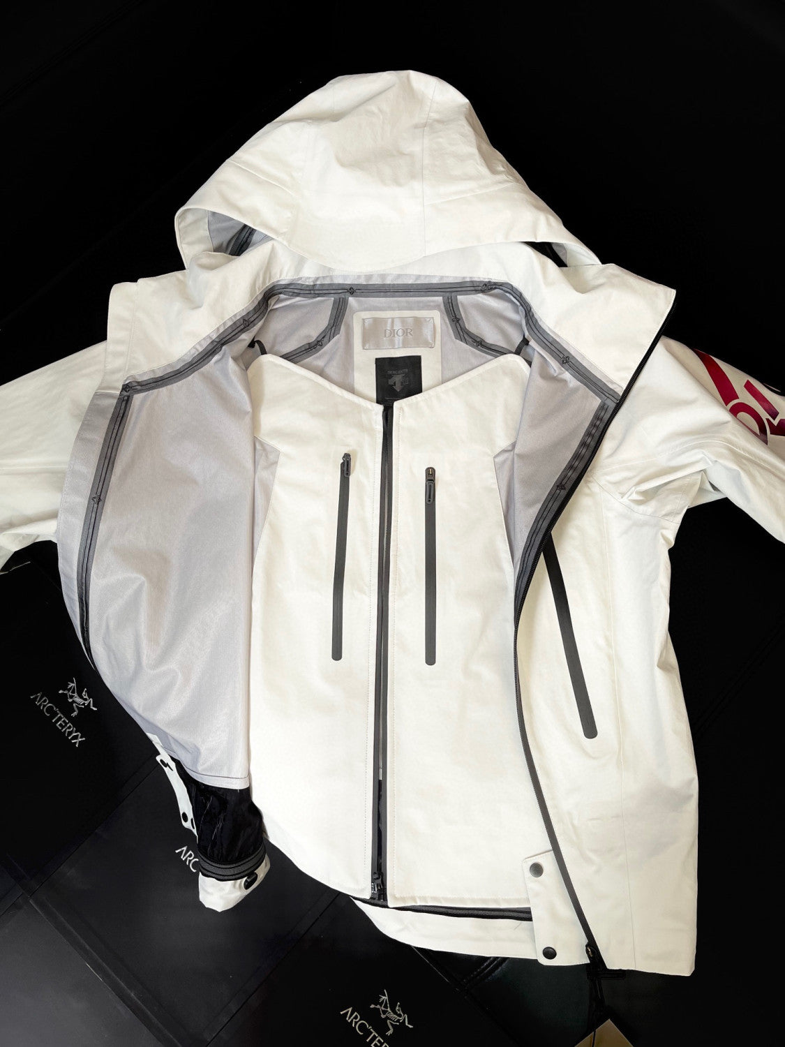 Dior Ski Jacket Pants Gloves 3 Piece Set Suit #96688