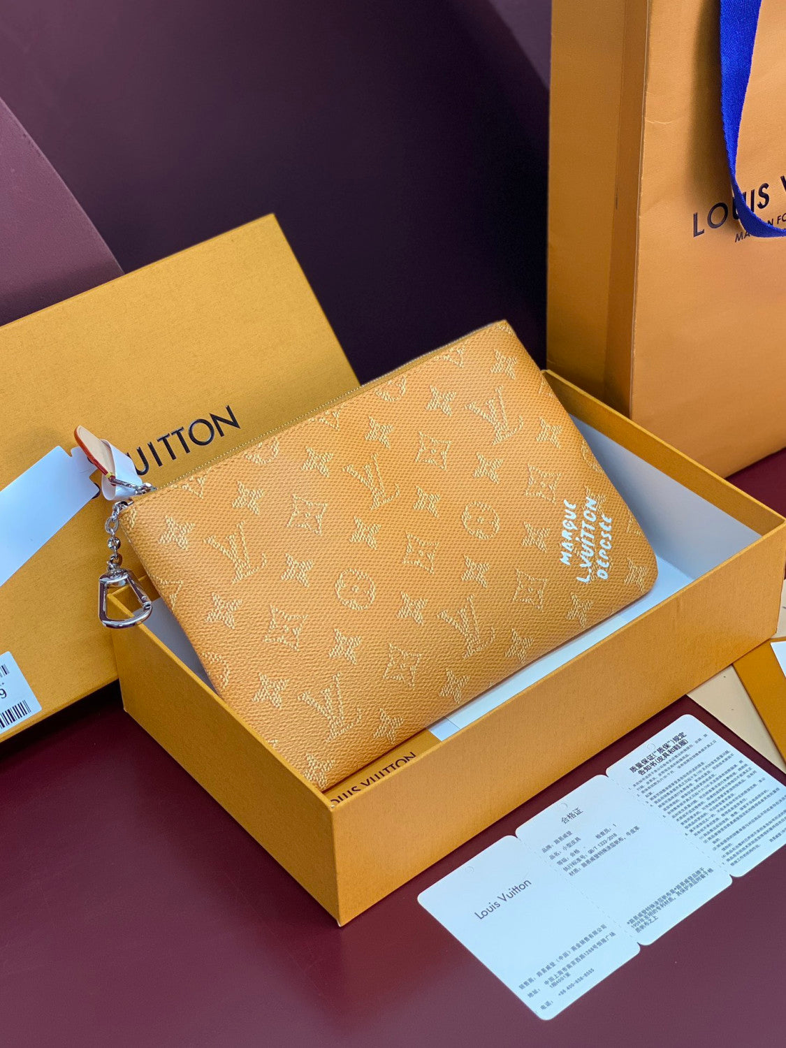 Louis Vuitton Key Pouch M27109 #334358