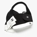 Chanel 2026 Beach Bag Set Classic Black And White Colorway Large Capacity (45 X 60 X 20 Cm) Mini Wallet (17 X 20 Cm) Beach Towel (170 X 103 Cm) Bags #196926