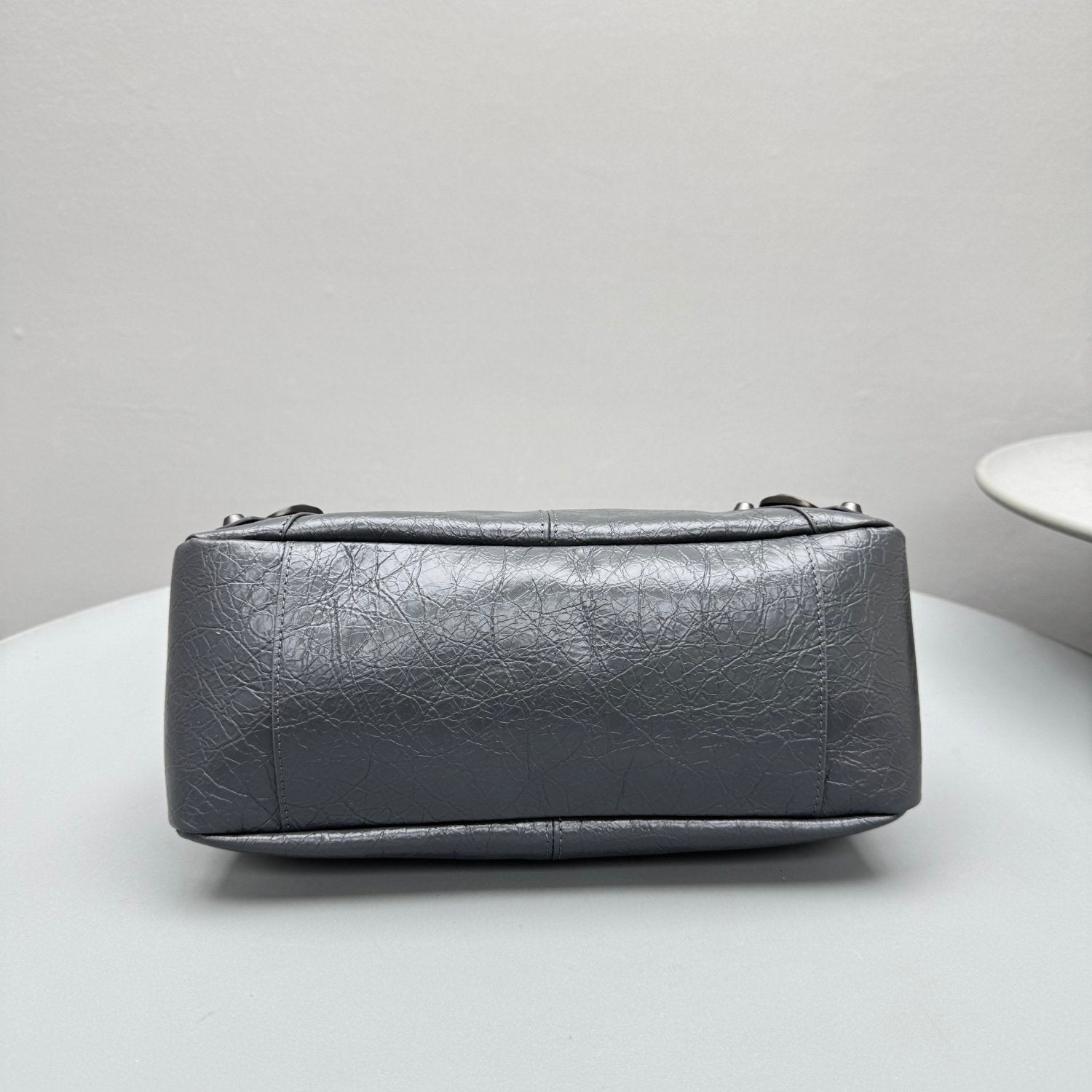 Balenciaga LE CITY MOTO Men's And Women's Fashion Classic Solid Color Zipper Closure Leather Adjustable Strap Shoulder Bag Crossbody Bag Motorcycle Bag Bags 8461882AB6Z1251 #79567