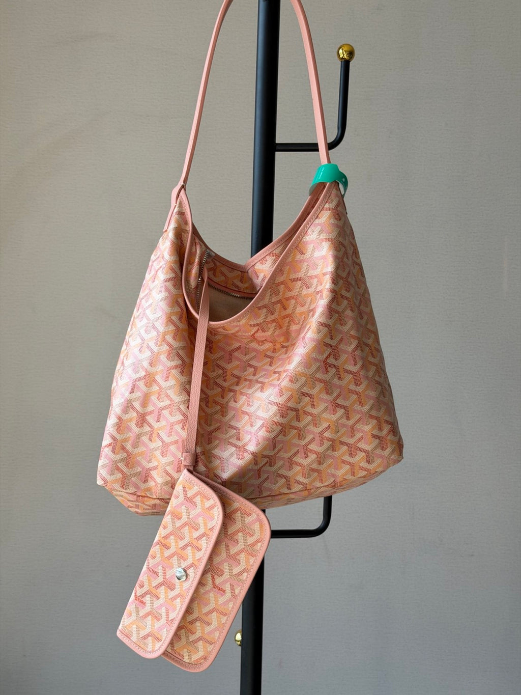 Goyard Hobo Colorful Goyardine Canvas #382504