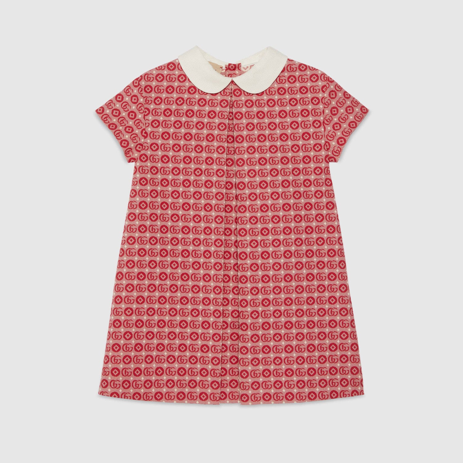 Gucci Kid's Double G Cotton Dress #38947