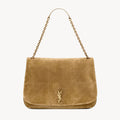 Saint Laurent Jamie 4.3 Women's Solid Color Logo Chain Suede Handbag Shoulder Bag Crossbody Bag Bags #78112