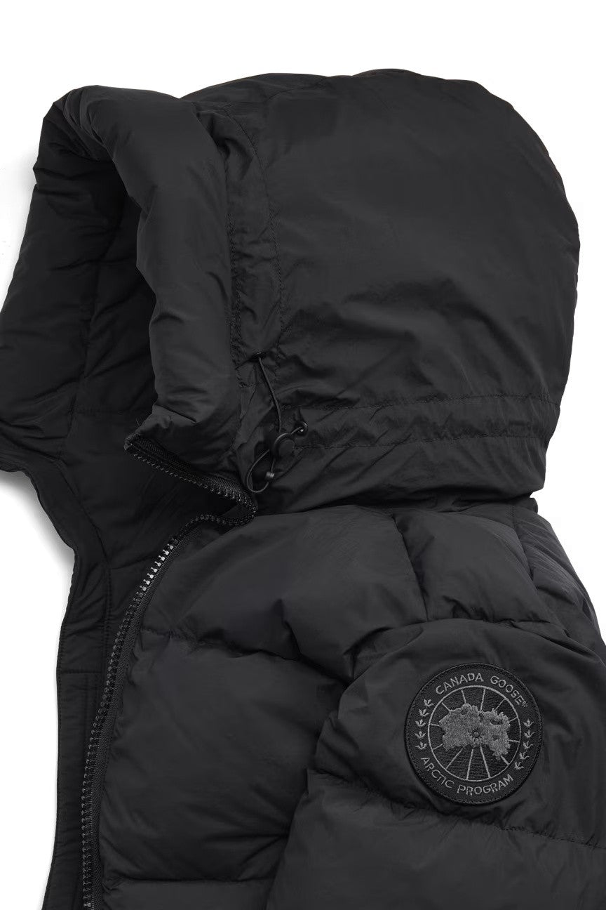Canada Goose Crofton Men's And Women's Winter Fashion Casual Solid Color Hooded Zipper Windproof Nylon Hooded Down Jacket #79557