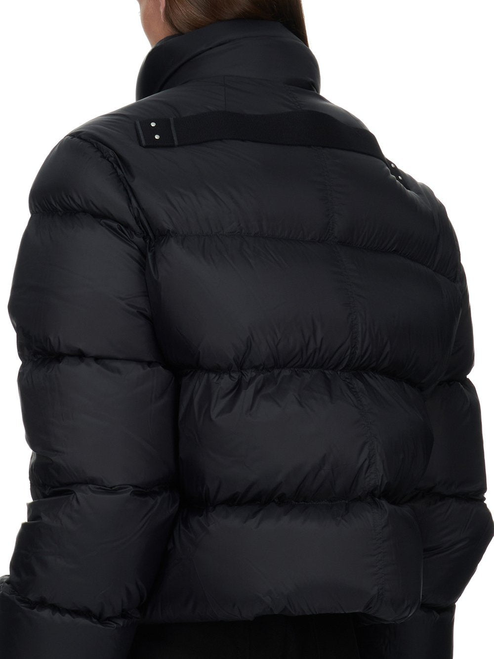 Rick Owens Men's Autumn And Winter Dark Style Collar Zip Down Jacket Warm High Street Fashion Casual Versatile Down Coat  Ngvp #9791