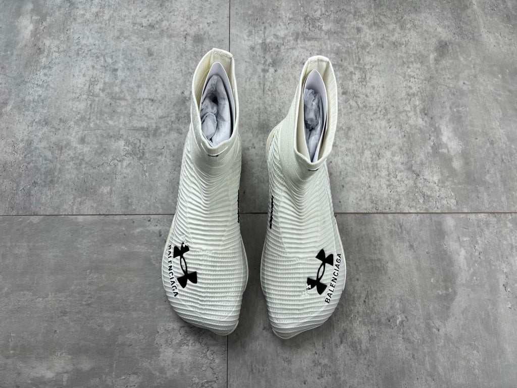 Balenciaga UNDER ARMOUR® HYPER Men's and Women's Spring/Fall Fashion Casual Round Toe Slip On Solid Color Knit Socks For Sneakers Shoes #78799