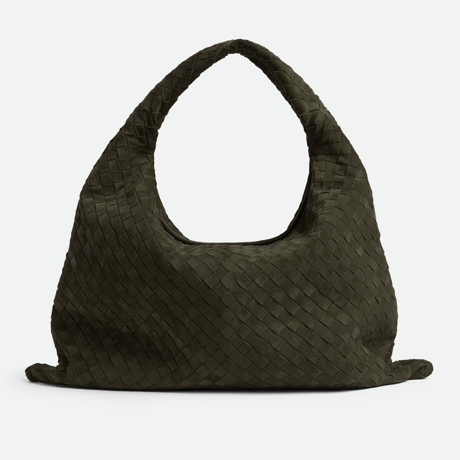 Bottega Veneta Hop Large Multicolor Collection Intrecciato Woven Shoulder Bag Suede Glossy Leather 100% Genuine Leather Fashion Temperament Bags 763970V3IV12190 #81129