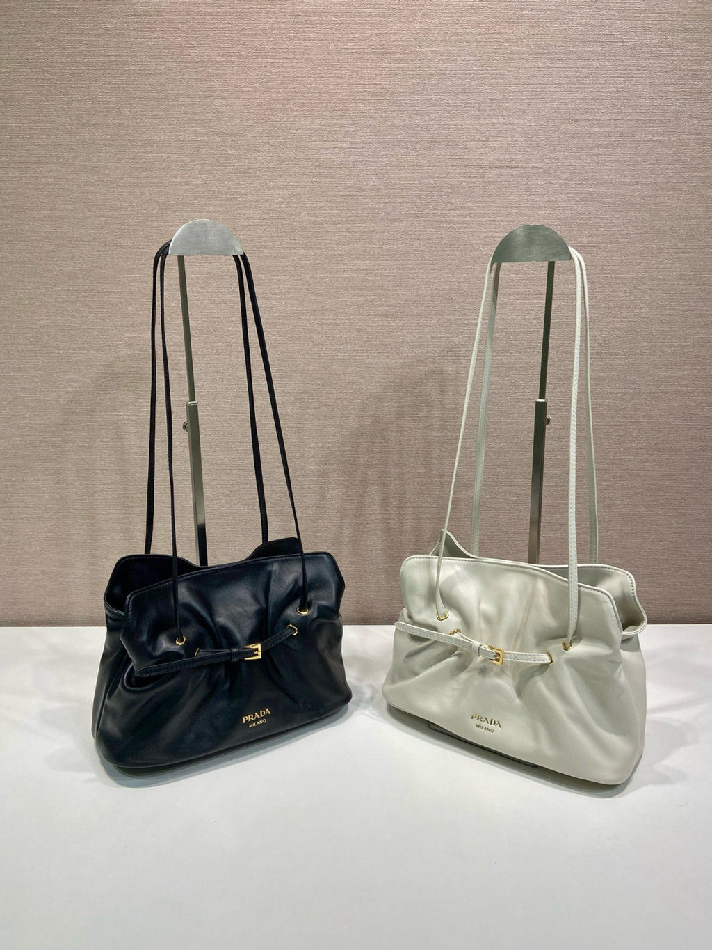 Prada Women's New 2025 Lambskin leather Cloud bag #193164
