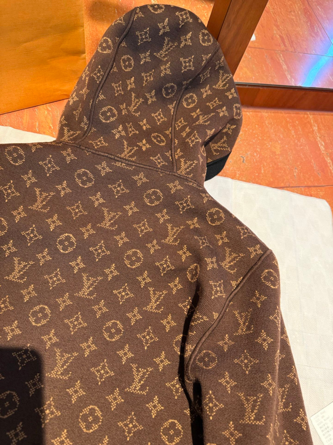 Louis Vuitton Monogram Reversible Double Face Hooded Blouson #333583