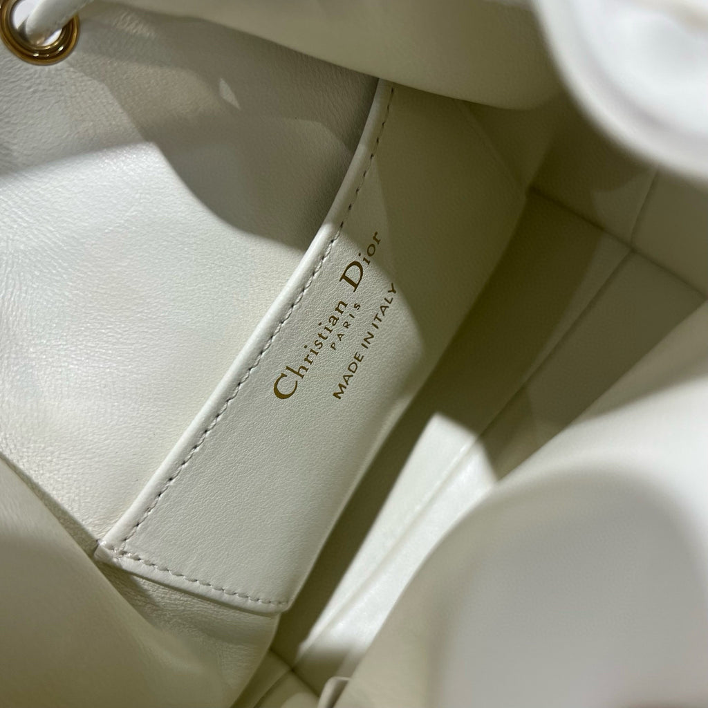 Dior Caro Women's Fashion Classic Solid Color Lambskin Cd Logo Mini Bucket Bag Shoulder Bag Crossbody Bag Bags S5250UNOZ_M030 #78351