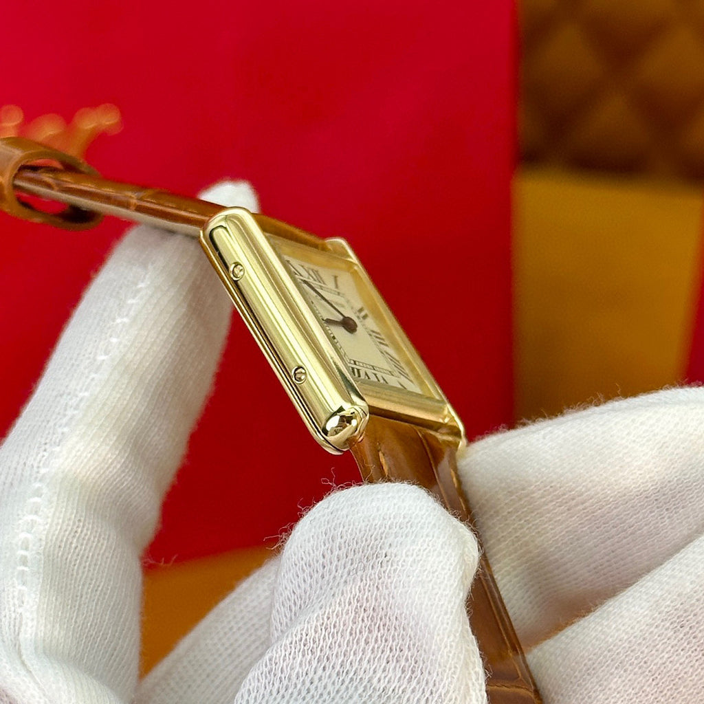 Cartier Tank Series Fashion Strap Watch #21767