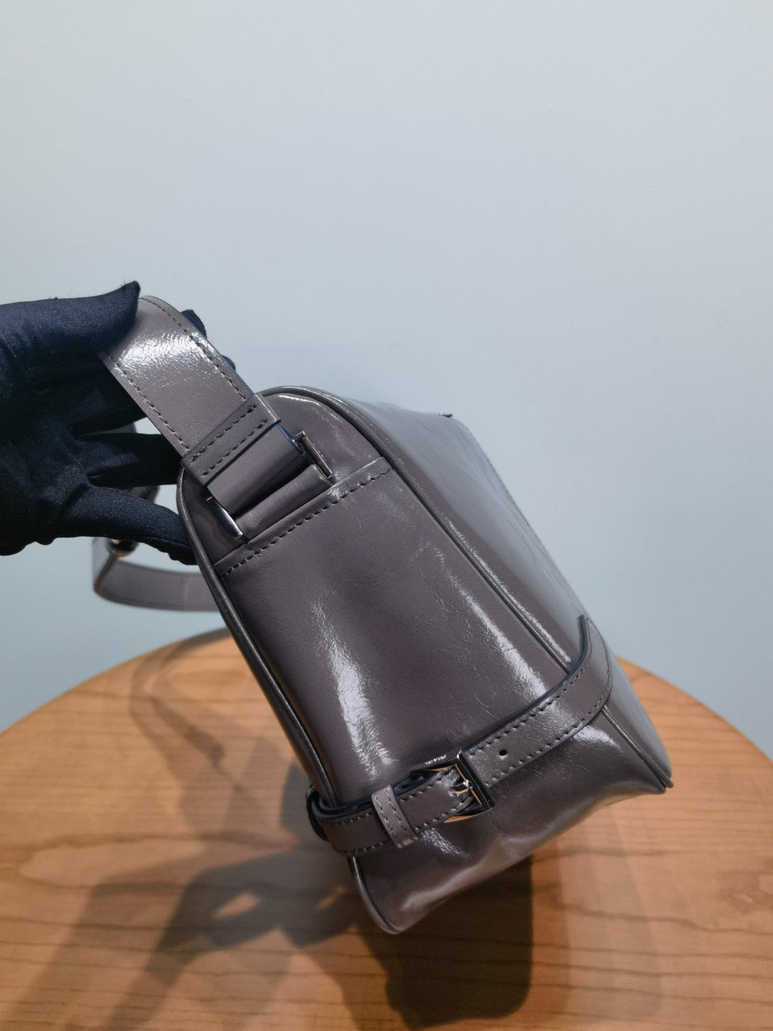 PRADA Leather Shoulder Bag #335978