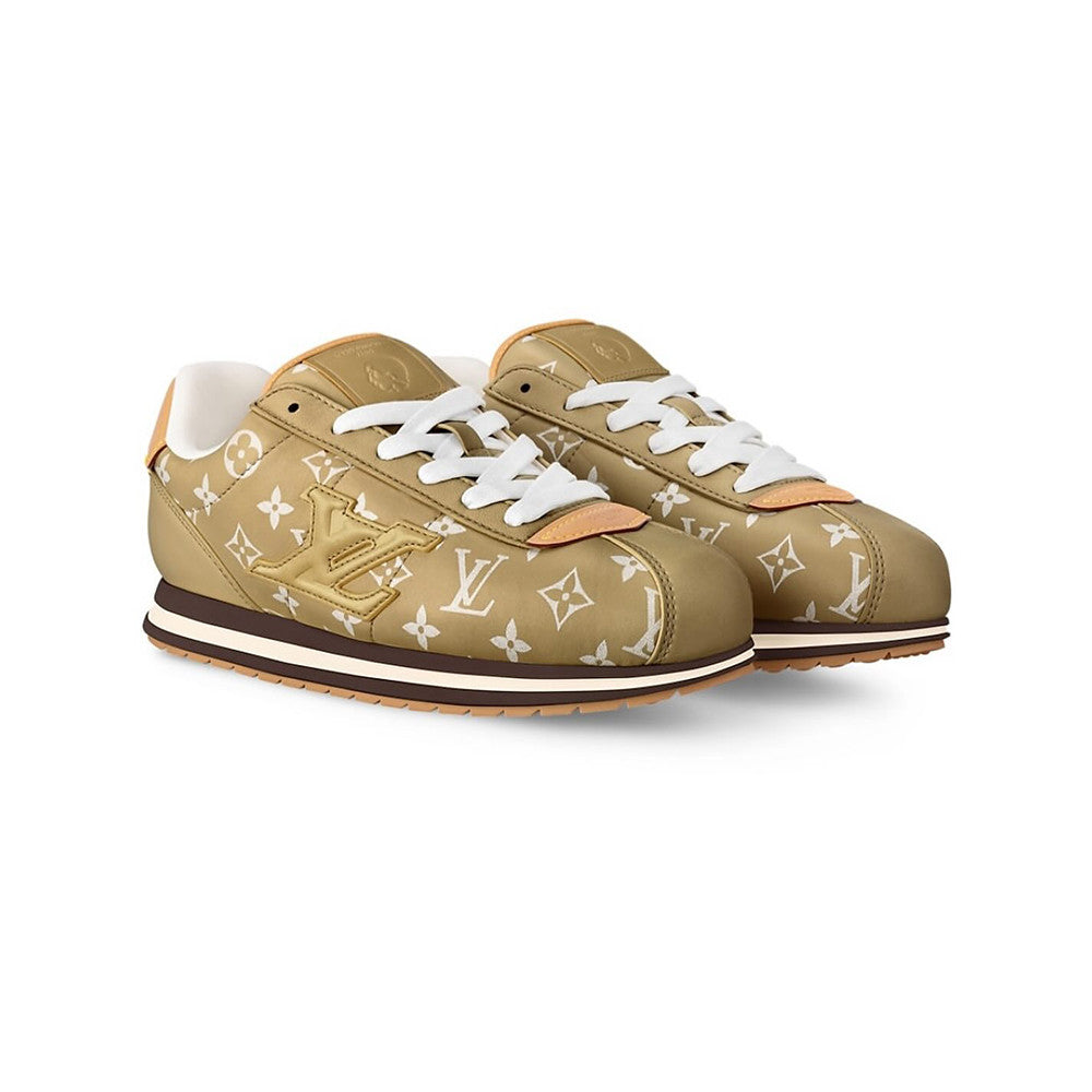 Louis Vuitton LV BUTTERSOFT Men's and Women's Spring/Summer Fashion Casual Round Toe Lace Up Logo Letter Decorated Leather Low Top Printed Sneakers Casual Shoes #78846  #335472