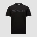 Moncler Men's Summer Solid Color Letter Logo Printed Round Neck Short Sleeve T-Shirt #74955