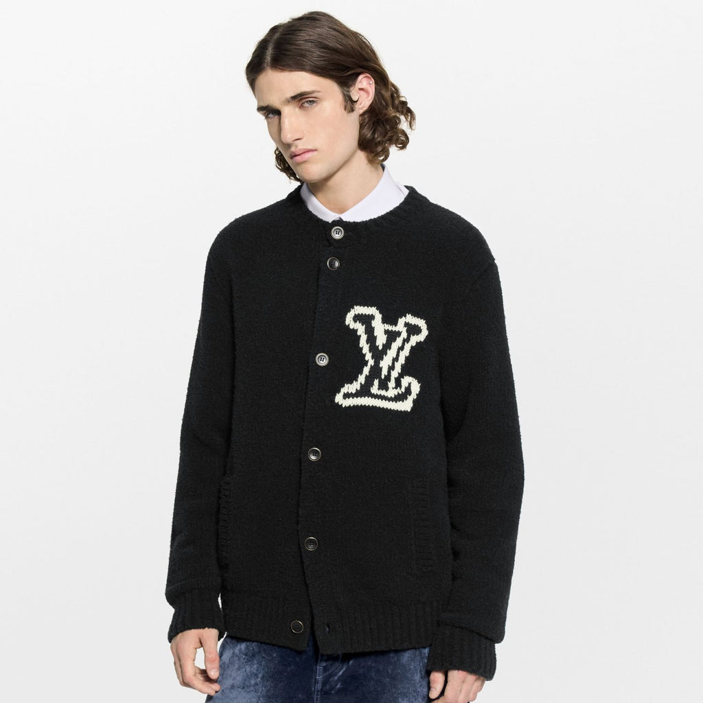Louis Vuitton Chunky Intarsia Signature Cardigan #336264