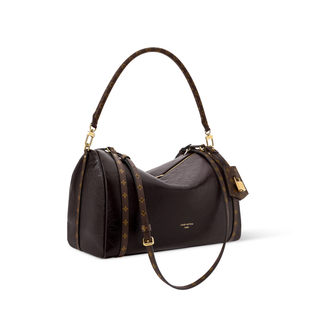 Louis Vuitton Express Cow Leather Coated Canvas Trimmed Waxed Leather Armpit Bag Shoulder Bag Crossbody Handbag M26359 M26397 #333466