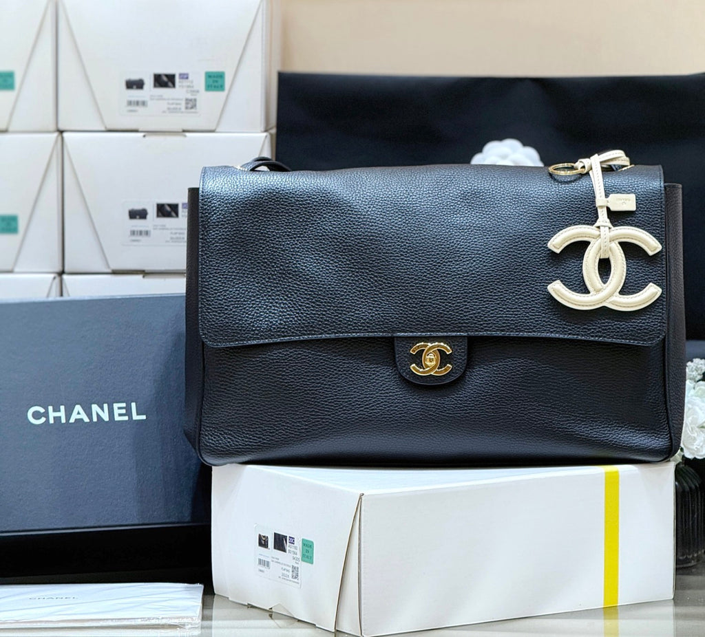Chanel Cf Tote Bag Extra-large Mix Brown Exclusive Conceria Gaiera Giovanni Genuine Leather With Alligator-patterned Mix Silver Buckles—a Stylish Elegant Large Bag In Brown-red AS6231-B24008-U8391 #195640