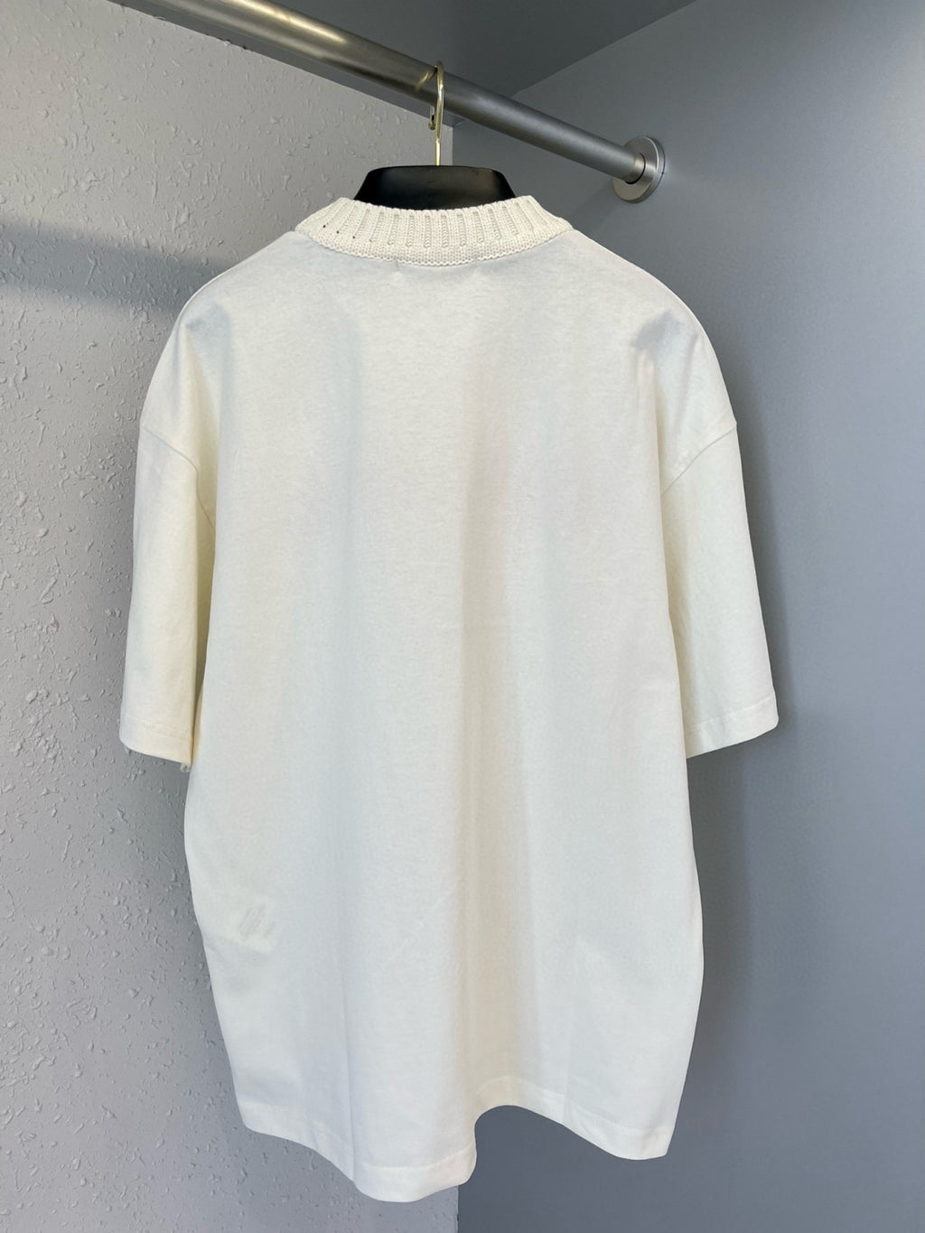 Louis Vuitton Men's And Women's Summer Logo Letters Embroidered Round Neck Short Sleeve T-shirt #75694