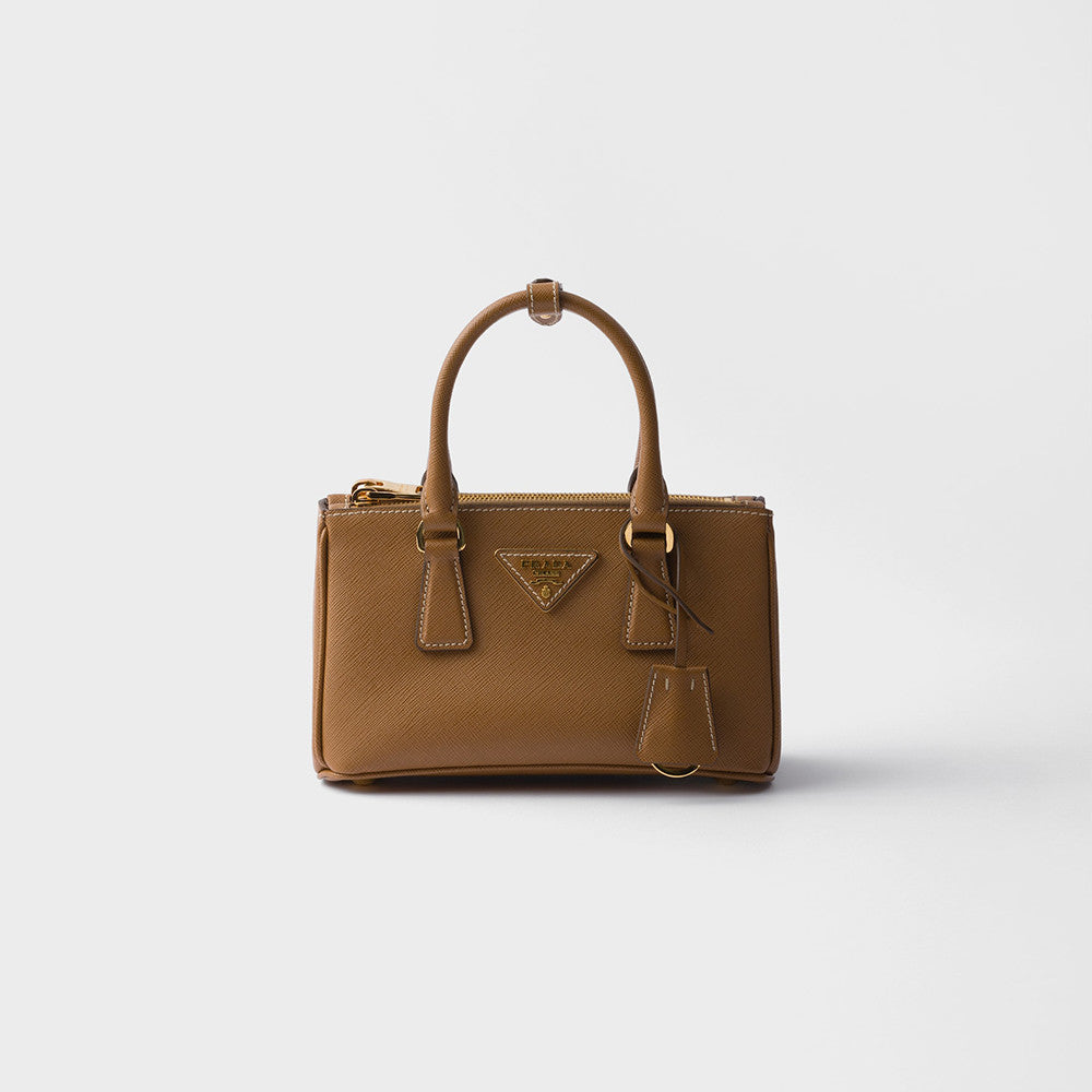 Prada Caramel Prada Galleria Mini Saffiano Leather Bag #333995