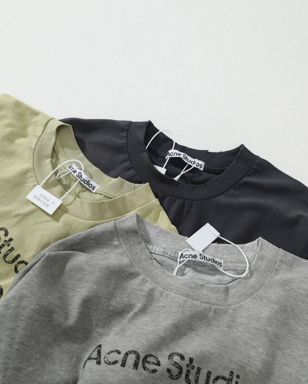 Acne Studios Logo T-shirt Relaxed Fit Cotton #337208
