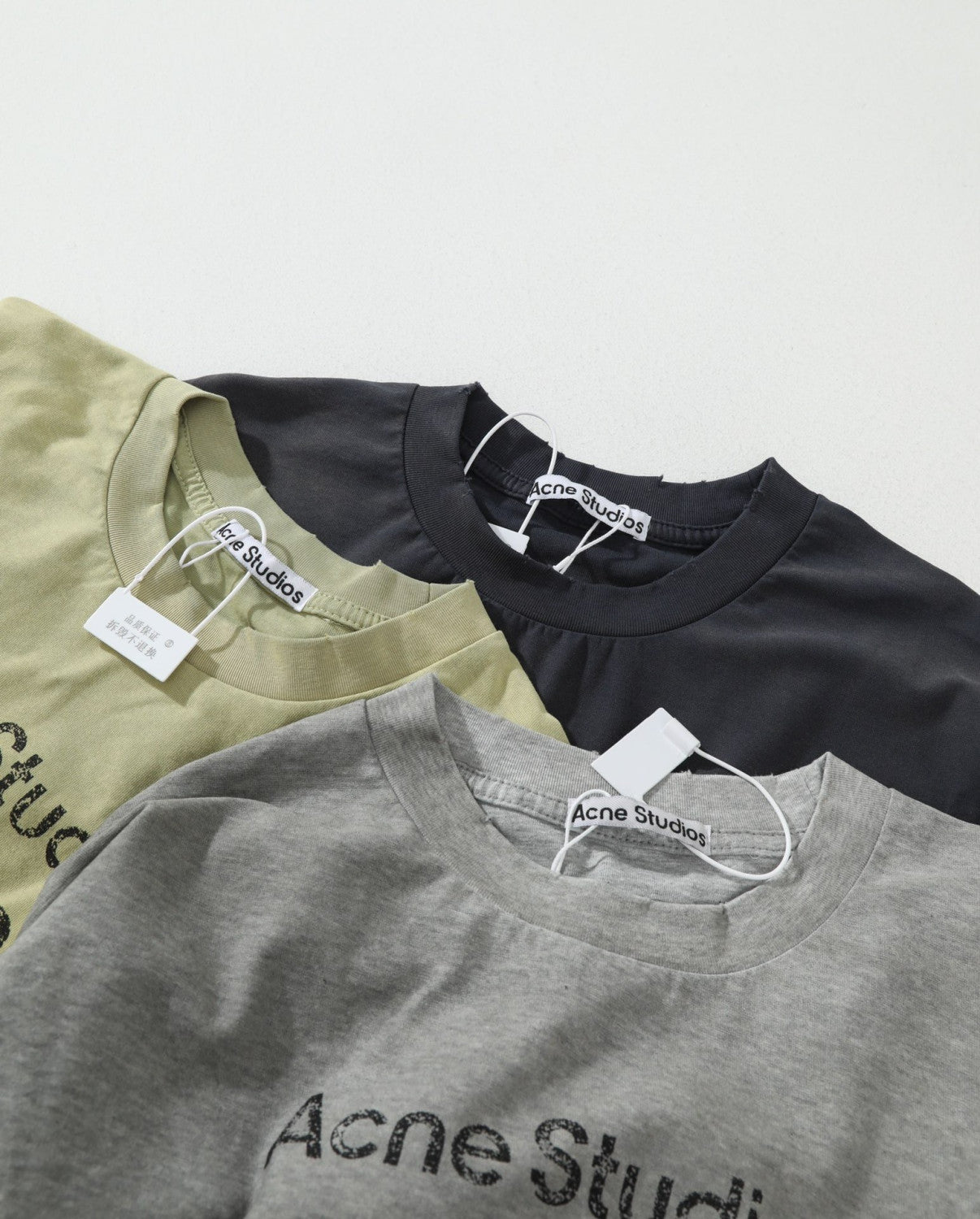 Acne Studios Logo T-shirt Relaxed Fit Cotton #337208