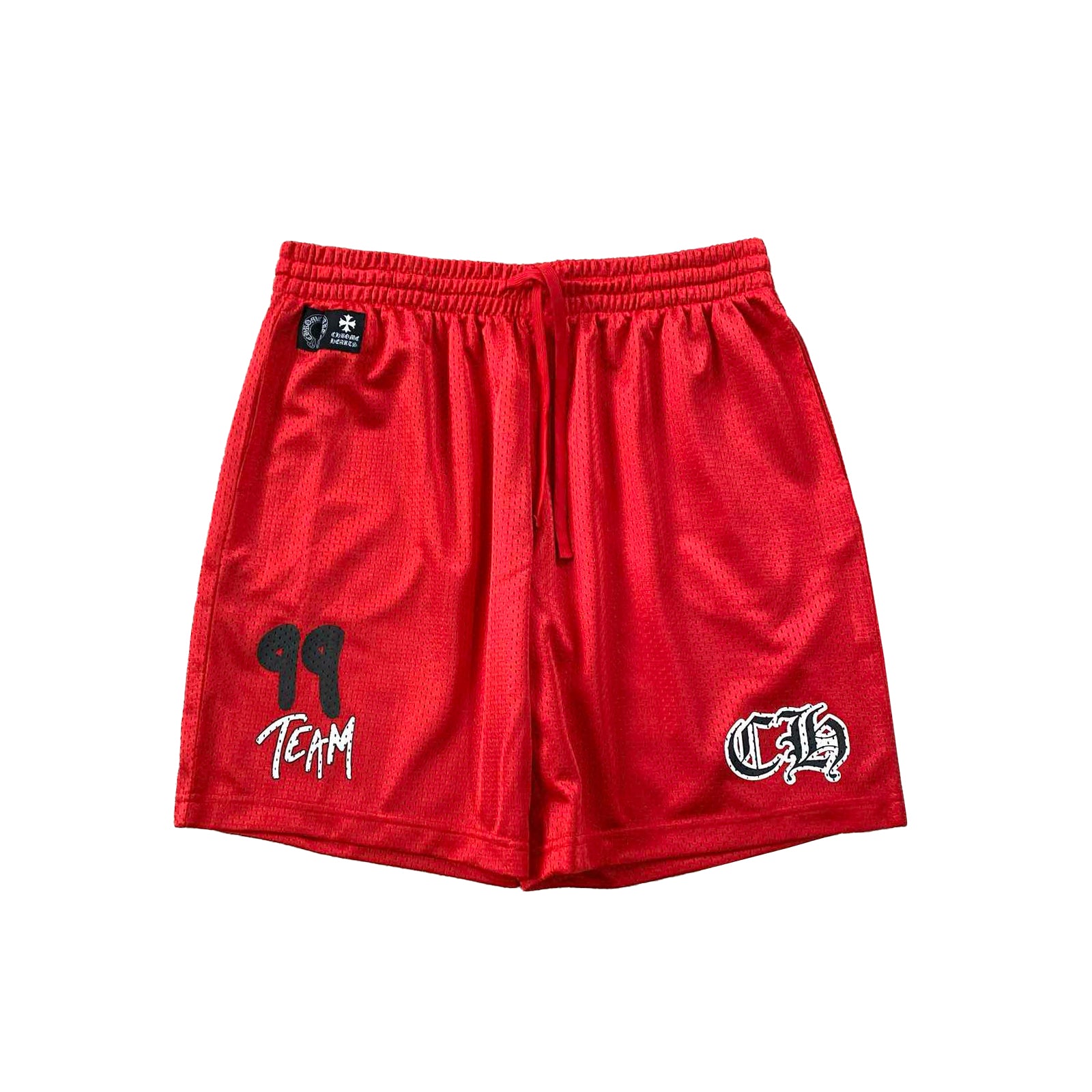 Chrome Hearts Men's Spring and Autumn Printed Stretch Drawstring Loose Fit Sweatpants Shorts #98774