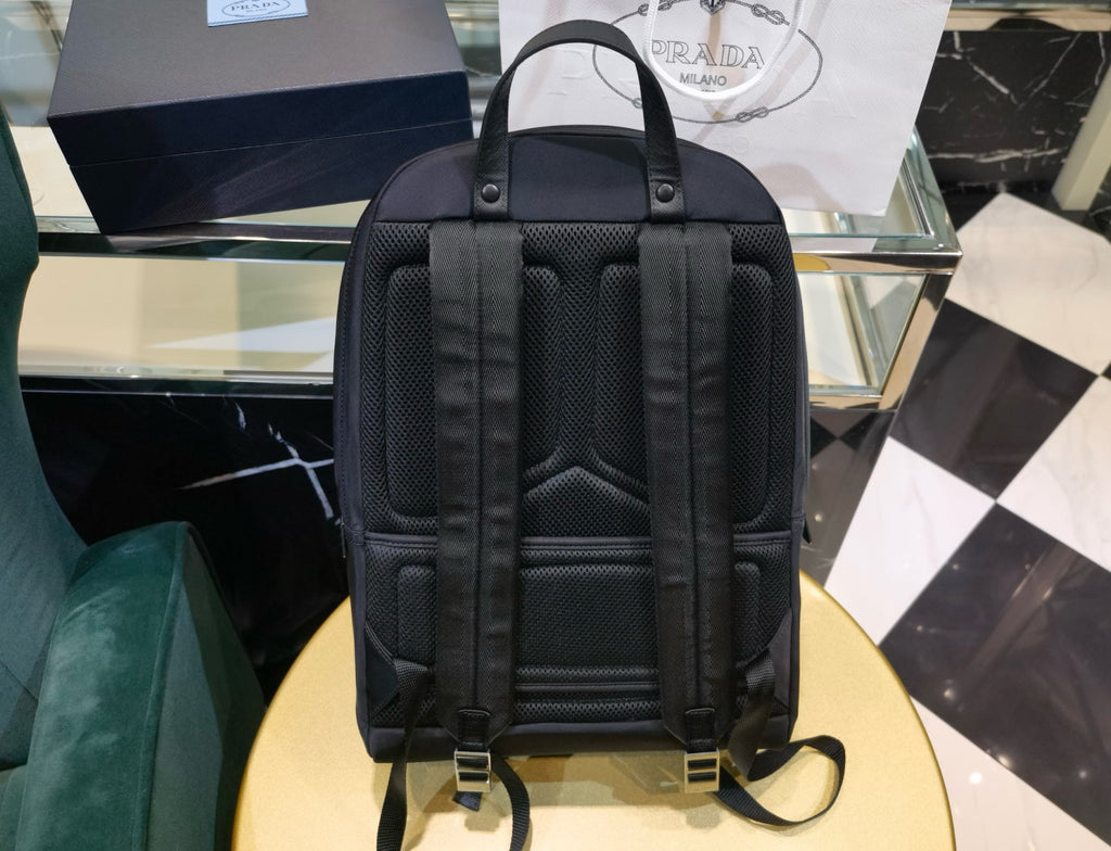 Prada Re-nylon Saffiano Leather Backpack #335785