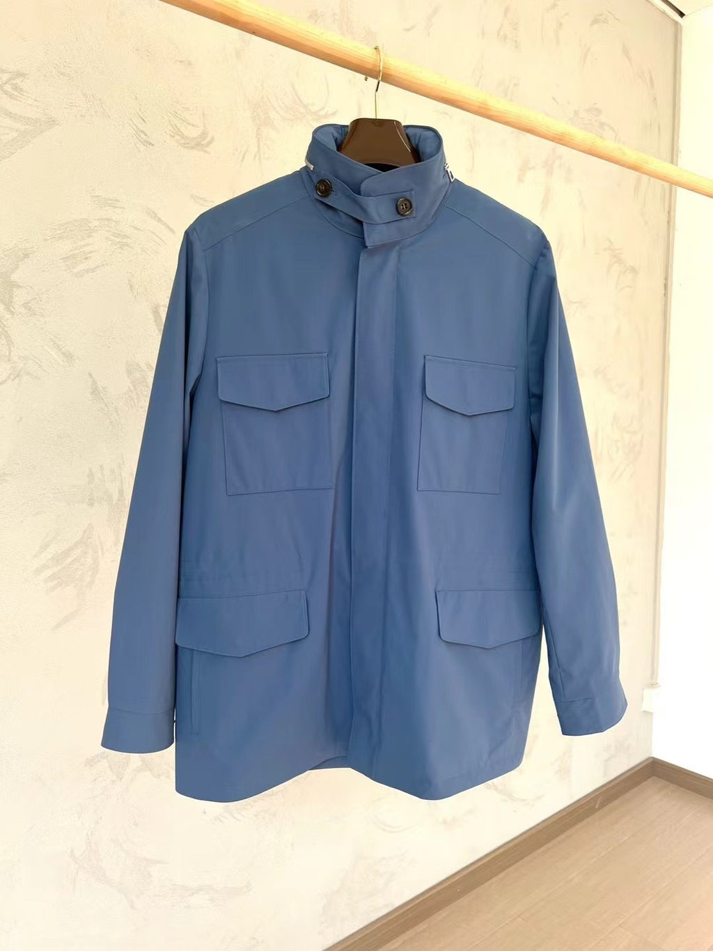 Loro Piana Standing Collar Long Sleeved Jacket #21867