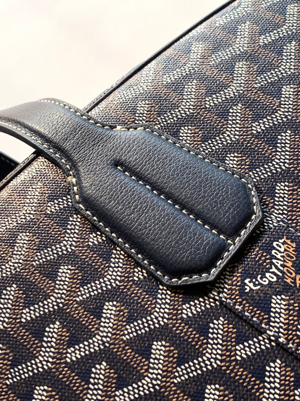 GOYARD Men's Women's Savile Row Clothes Bag Full Print Zipper Closure Handbag Solid Color Travel Bag Bags SAVIL2GMLTY01CL01P #77626