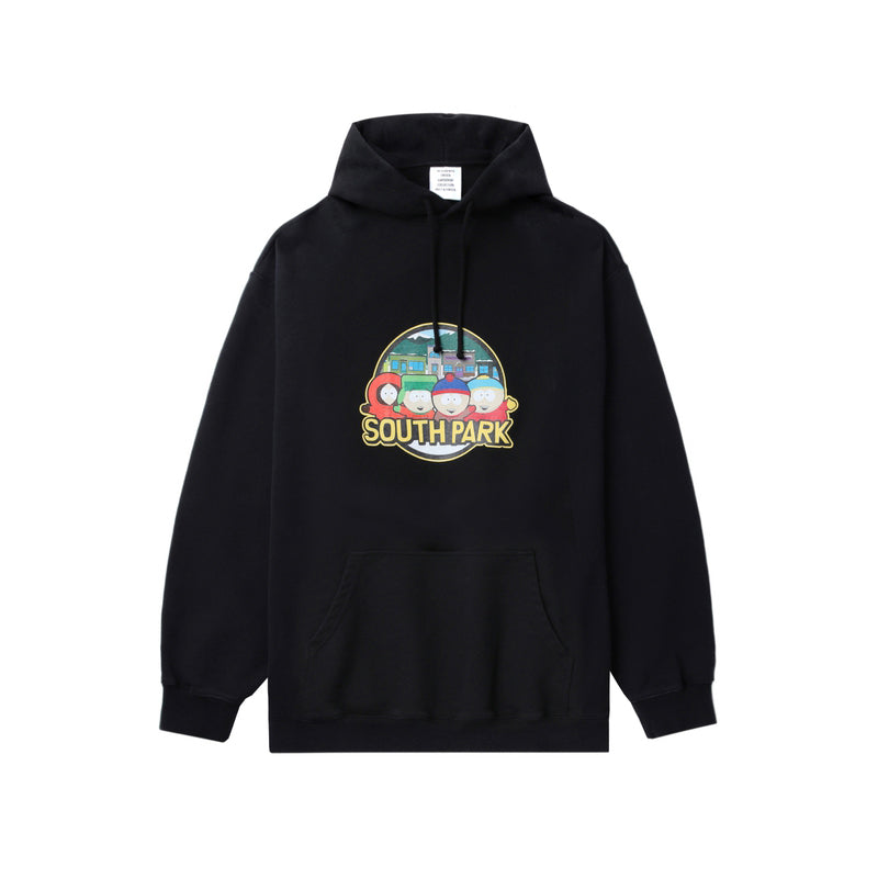 Vetements Men's Fall And Winter Black Retro Show Models Letter Print Oversized Os Loose Silhouette Couple Casual Round Neck Pullover Sweatshirt #81652