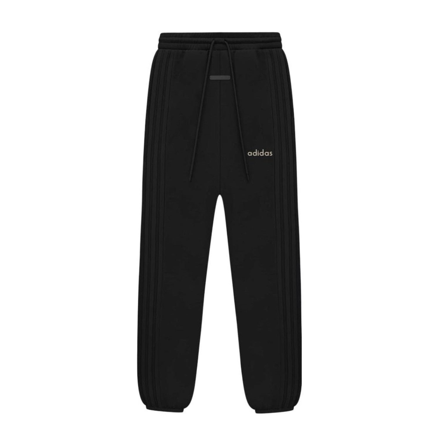 Fear of God x Adidas Men's and Women's Spring and Autumn Black Casual Sports Hooded Sweatshirt Pullover Pants Suit Set #97924