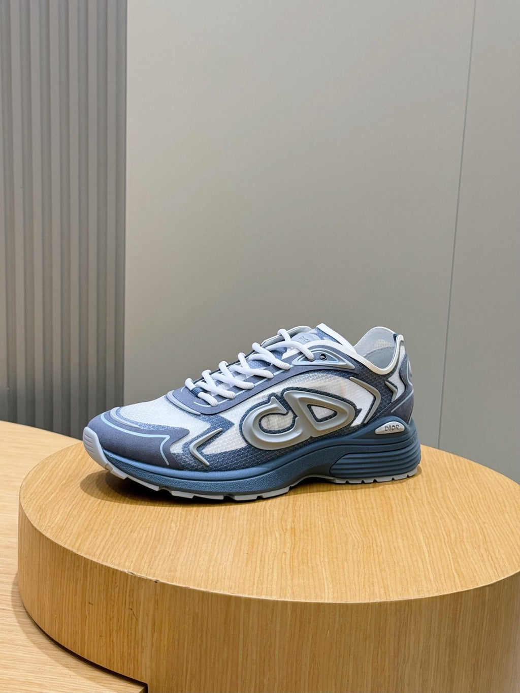 DIOR B30 Countdown Tech Sneaker Semi-Transparent N3O Nylon Technical Fabric and Rubber #381134