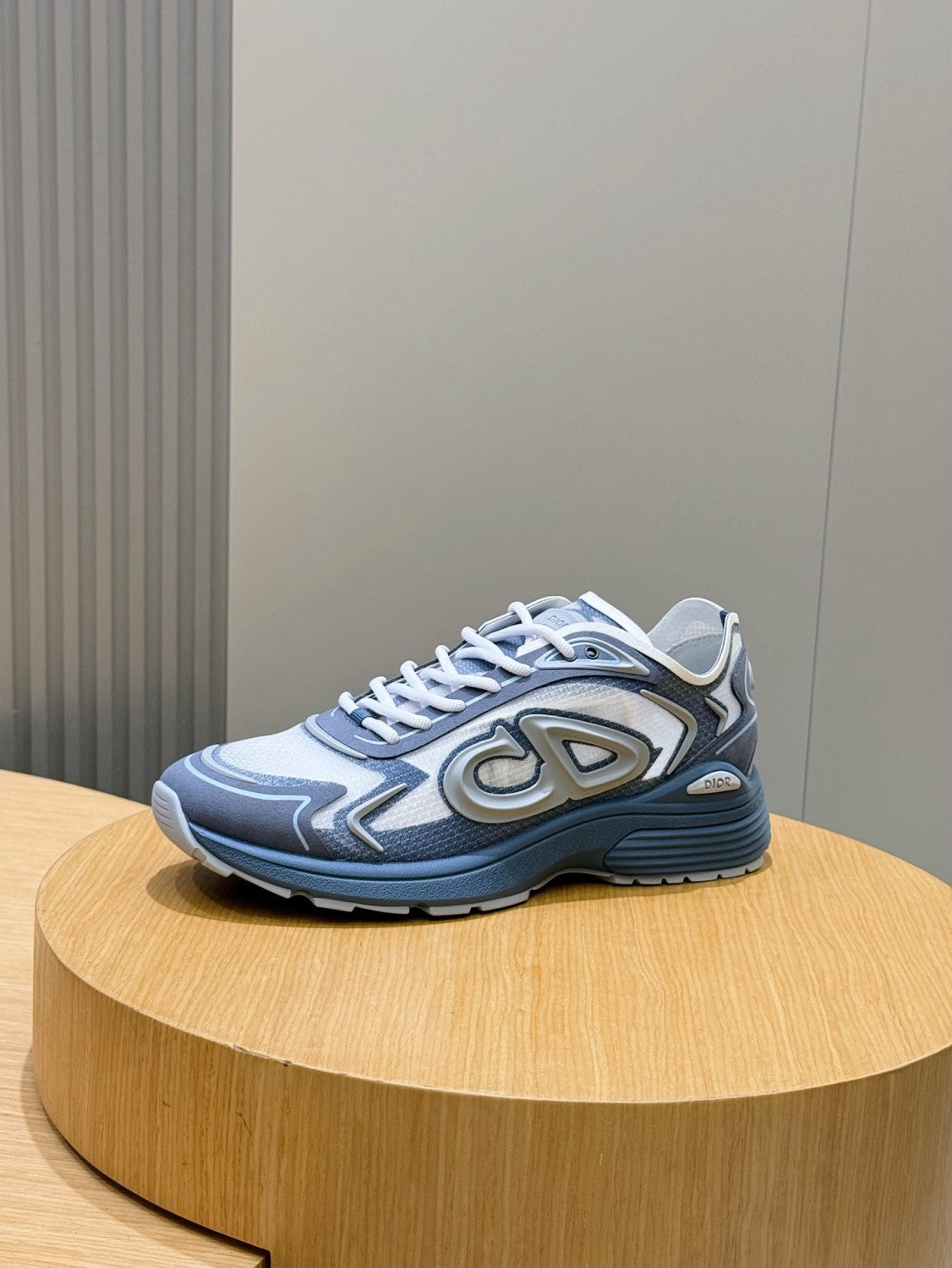 DIOR B30 Countdown Tech Sneaker Semi-Transparent N3O Nylon Technical Fabric and Rubber #381134