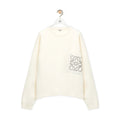 Loewe Sweater In Cotton And Viscose Crew Neck Knit Pullover #96296