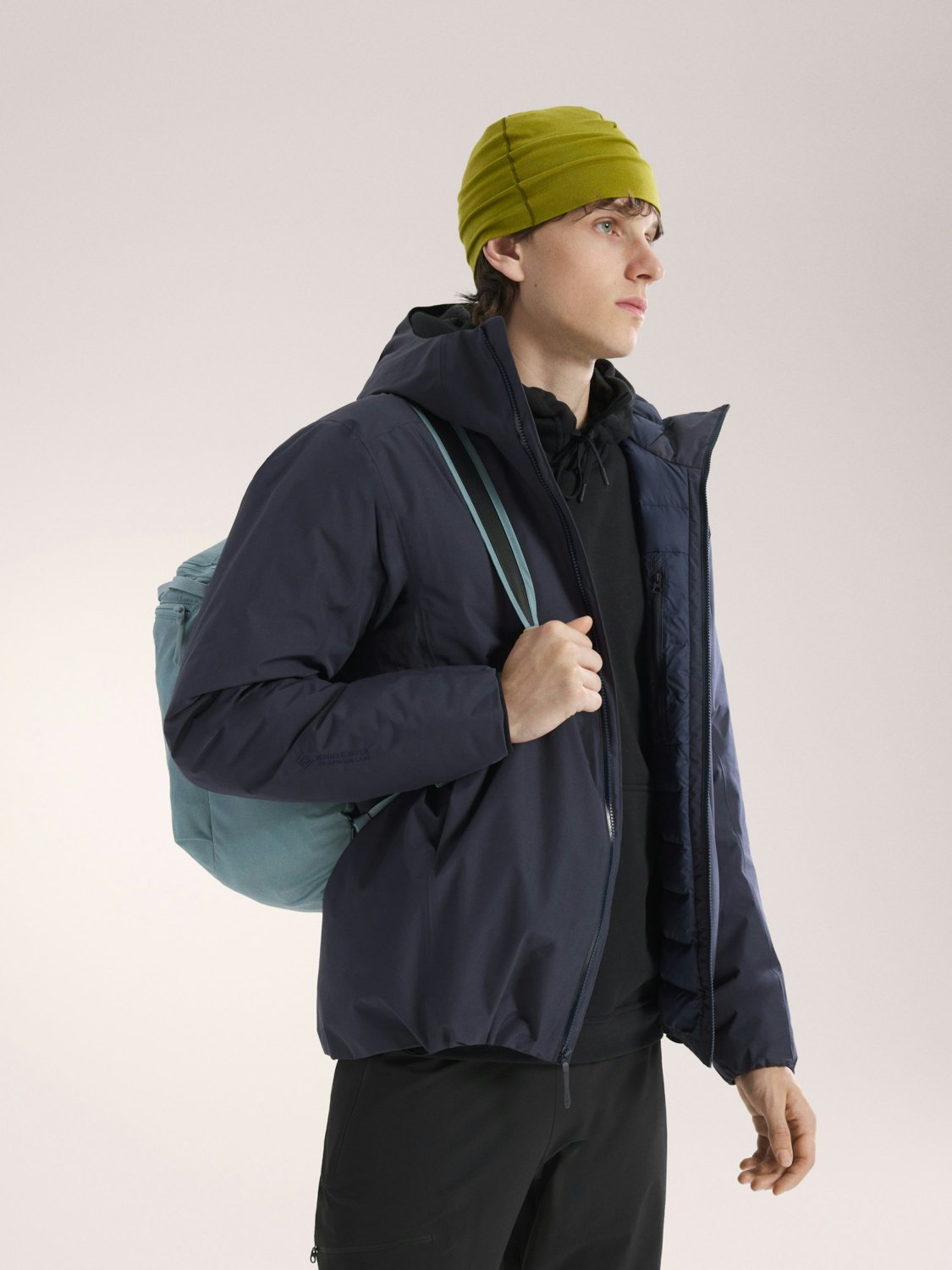 Arcteryx Men's Solano DOWN GTX 750 Solid Color Windproof and Waterproof Warm Down Jacket #333457